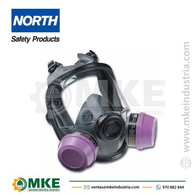 RESPIRADOR CARA COMPLETA 54001 - NORTH