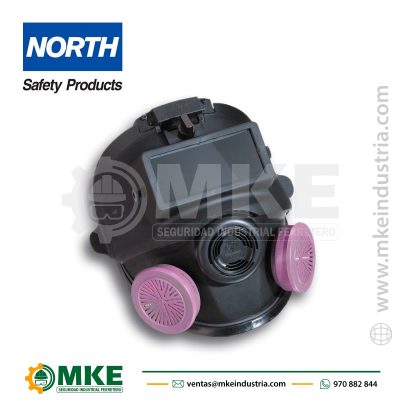 RESPIRADOR CARA COMPLETA PARA SOLDADOR 54001W - NORTH