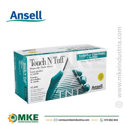 GUANTE NITRILO DESECHABLE TOUCH AND TUFF 92-500 – ANSELL EDMONT