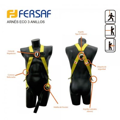 ARNÉS FERSAF ECO 3 ANILLOS