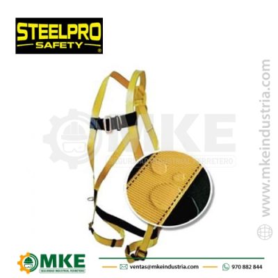ARNÉS 4 ARGOLLAS CON RECUBRIMIENTO DE VINILO (APA4A-IDO) - STEELPRO