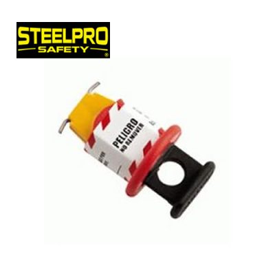 Bloqueo de Breaker Eléctrico Amarillo de 13 mm