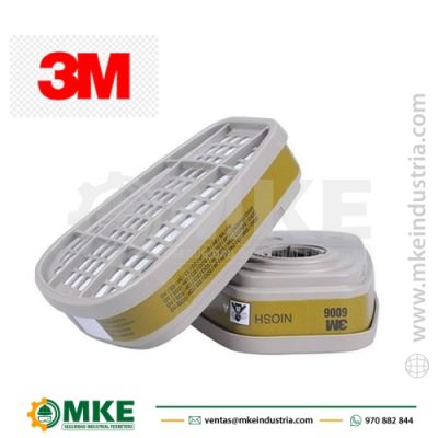 CARTUCHO 6006 MULTI GAS ÁCIDO / VAPOR ORGÁNICO 3M