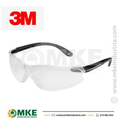 GAFAS PROTECTORAS 3M VIRTUA V4 11674-00000-20 I/O LENTES ESPEJO, PATILLAS NEGRAS/GRISES