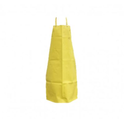 MANDIL DE TELA ENJEBADA AMARILLO