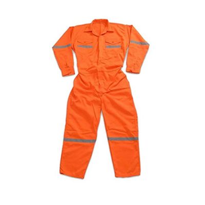 OVEROL DRILL DE TRABAJO NARANJA