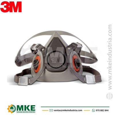 RESPIRADOR DE MEDIA CARA 3M® 6200 MEDIUM