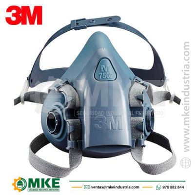 Respirador 3M 7502 de Silicona