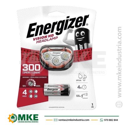 Linterna Frontal Energizer 60 Lumens
