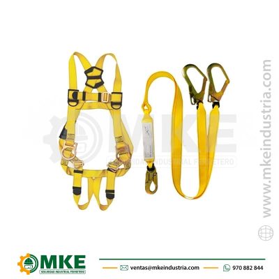 Arnés de 3 Anillos con Línea de Vida Segpro