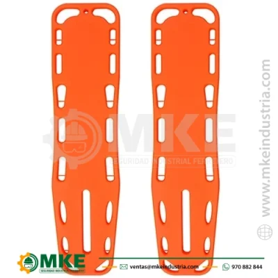 CAMILLA RIGIDA DE PVC NARANJA