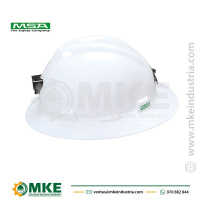 Casco-Minero-con-Porta-Lampara-Blanco-MSA