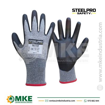 Guantes Cut 3 Stellpro Gris-1