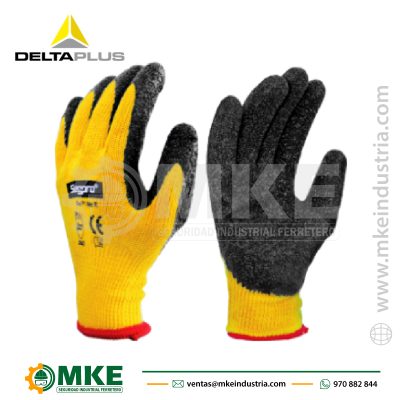 Guantes De Hilo Palma De Latex G-flex Amarillo Segpro