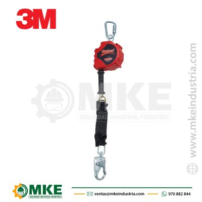 Bloque Retráctil Rebel 3590019 de 15ft 4.5 mt 3M Protecta