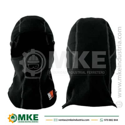 Balaclava Hardword no wind negro impermeable