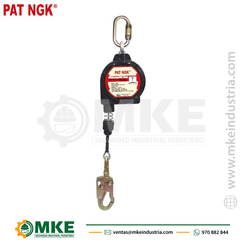 Bloque Retráctil ME-6 de 6 Metros PAT-NGK