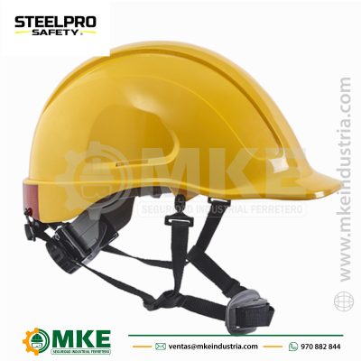 Casco Mountain Abs Steelpro Amarillo