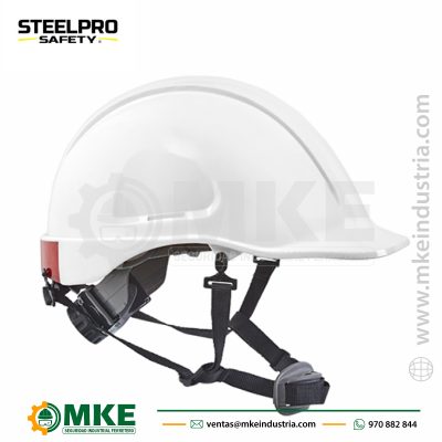 Casco Mountain Abs Steelpro Blanco