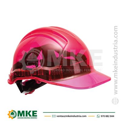 PV64 – Casco Peak View Plus con ruleta Portwest Rosa