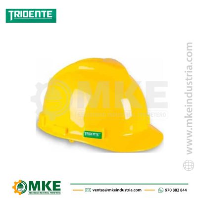 Casco Tridente Jockey Amarillo