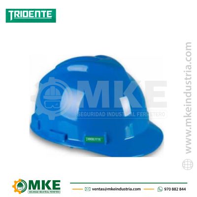 Casco Tridente Jockey Azul