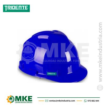 Casco Tridente Jockey Azulino