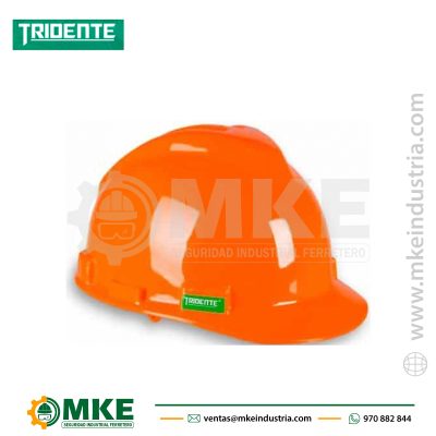 Casco Tridente Jockey Naranja