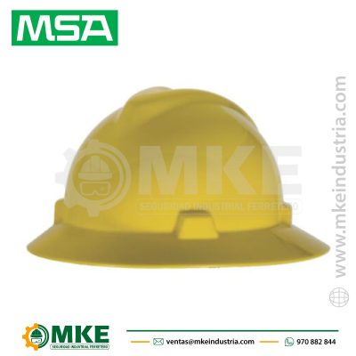 Cascos de Seguridad MSA V-Gard de Ala Ancha 1