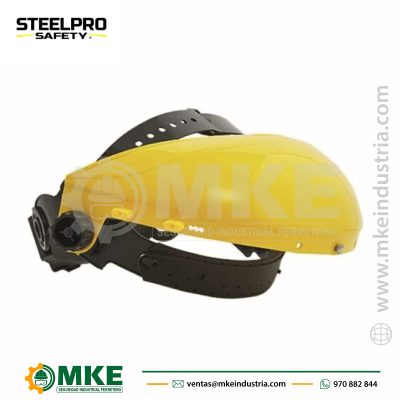 Casquete Portavisor Amarillo SteelPro