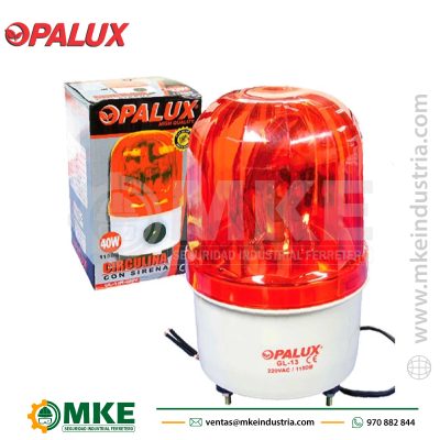 Circulina con sirena Opalux GL-13R/220