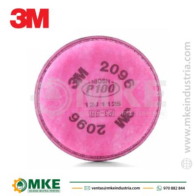 Filtro 3M 2096 P100 para gases ácidos