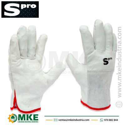 Guantes De Badana Blanco Spro