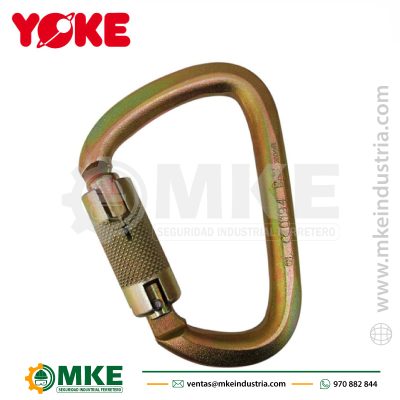 Mosquetón N-248G-TR Yoke Triple Seguro