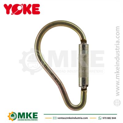 Mosqueton N-259G-CP Yoke Doble Seguro