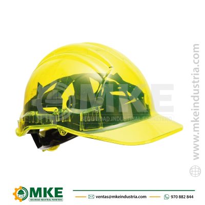 PV64 – Casco Peak View Plus con ruleta Portwest Amarillo