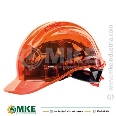 PV64 – Casco Peak View Plus con ruleta Portwest Naranja