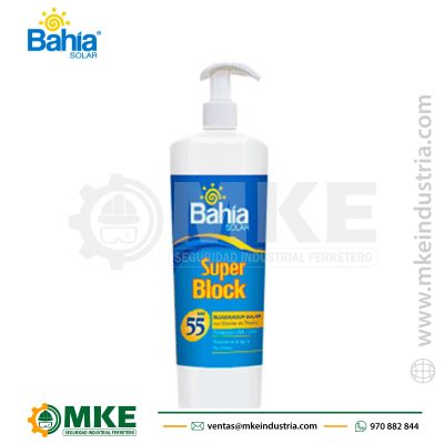 Protector Solar Bahía SPF 55 Super Block 1 Litro