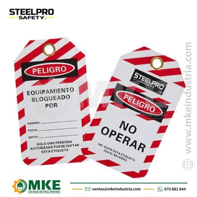Tarjeta de bloqueo SteelPro