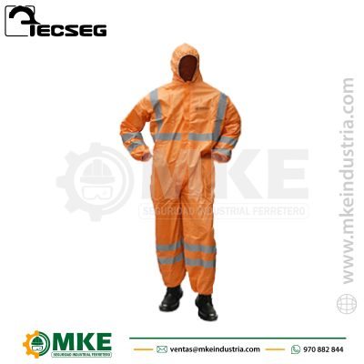 Traje descartable Tecseg TSG15 OR alta Visibilidad