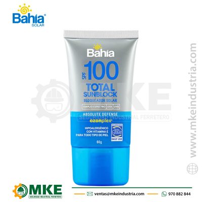 Protector Solar Spf Bahia 100, 60G
