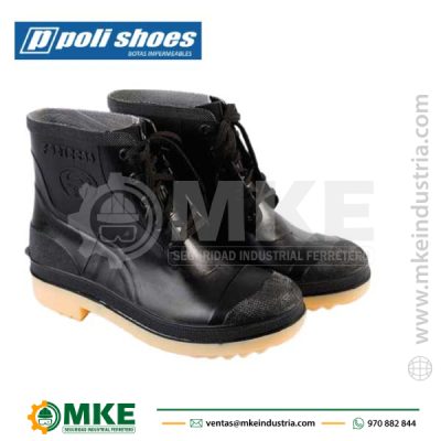 BOTA DE PVC FORTRESS CON PUNTA DE ACERO