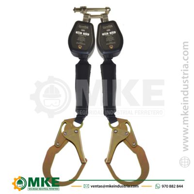 Bloque Retráctil Guardian TWIN GR6 32005 Cinta 6 Pies