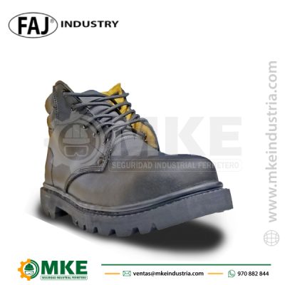 Botin de Cuero Forro Badana con Refuerzo Faj