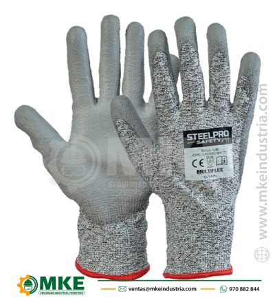 Guante Multiflex Cut-5 PU Steelpro