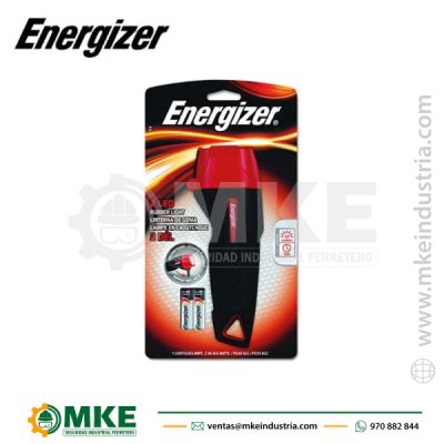 LINTERNA ENERGIZER RUBBER 2AA LED FLASHLIGHT