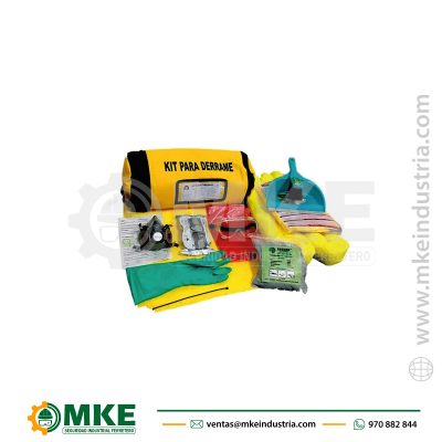 Kit Antiderrame para Químicos Básico de 10 Litros