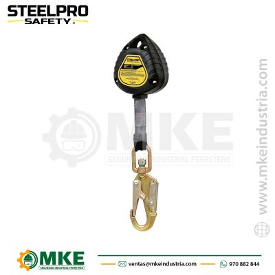 Bloque Retráctil de 2 metros 6FT Steelpro