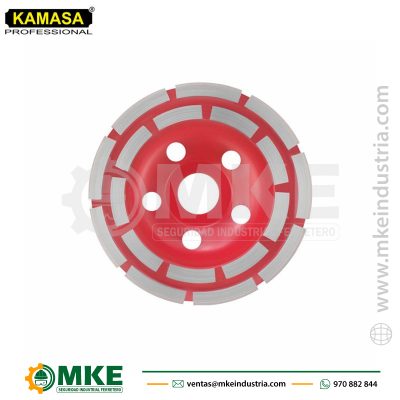 DISCO DIAMANTADO T/COPA 4 1/2″ 115MM ROJO KAMASA KM514