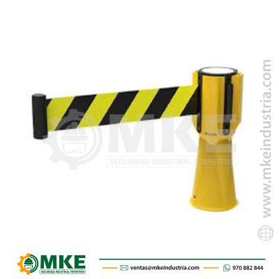 CINTA RETRACTIL NEGRO AMARILLO – IMPORTADO